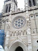 Moulins - Cathedrale Notre-Dame - Rosace (2)